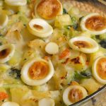 LOMBOS DE BACALHAU NO FORNO COM BATATA NOVA