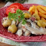 BIFINHOS DE PORCO COM BACON E CAMARÃO