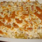 MASSADA DE PEIXE GRATINADA