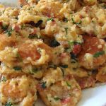 Omelete de frango no liquidificador