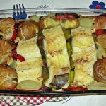 MACARRONADA DE PEITO DE FRANGO GRATINADO